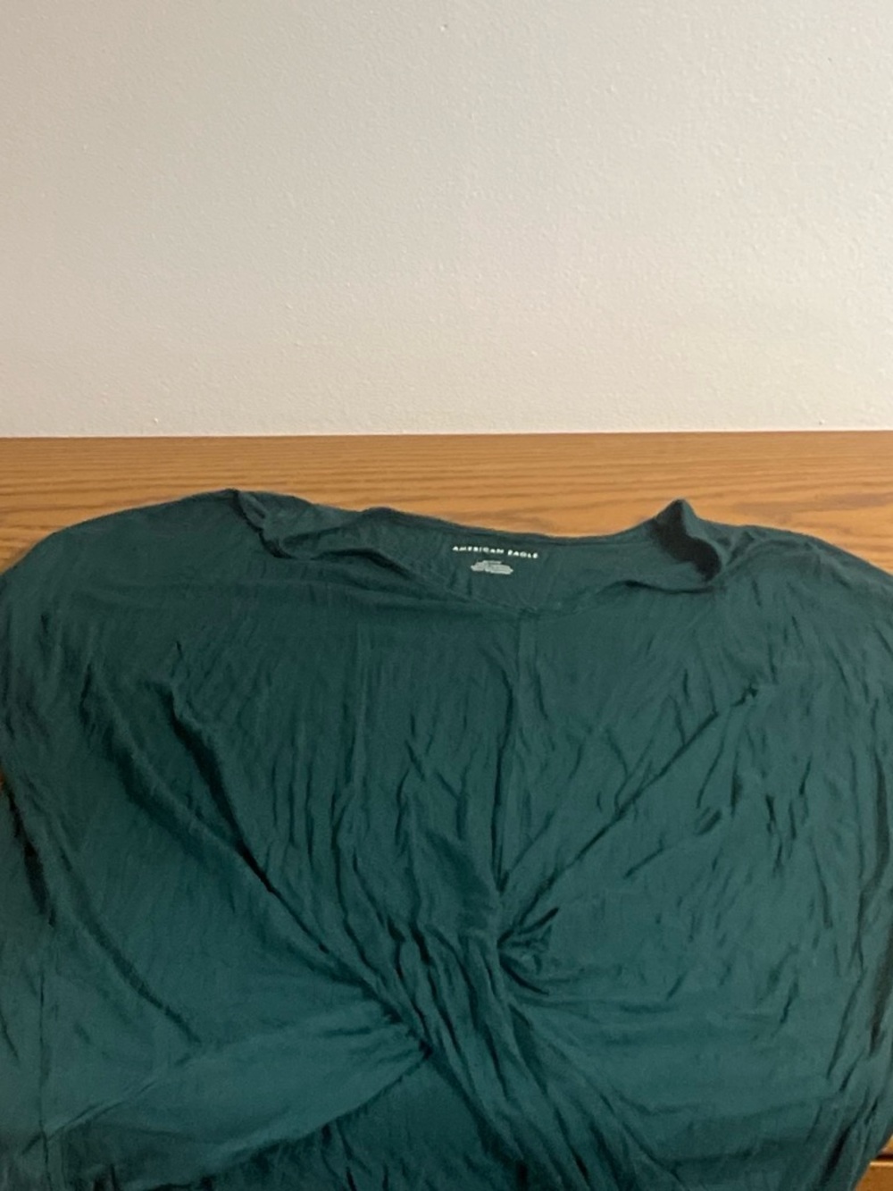 American Eagle Outfitters Men’s Dark Green Crew Neck Tee